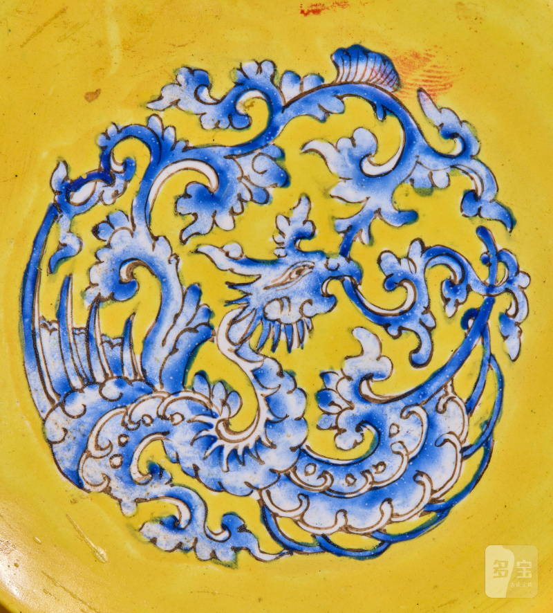 清乾隆 銅胎畫琺琅花卉紋盤 一組兩件  CHINA, QING DYNASTY, QIANLONG PERIOD (1736-1795) - 图4